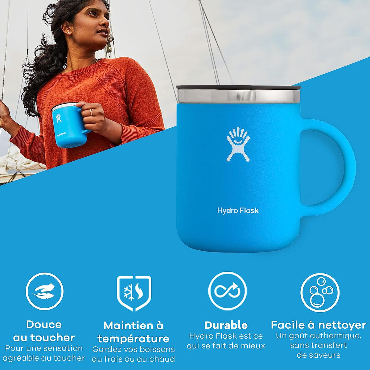 Hydro Flask Κούπα 355 ml – Μαύρο (M12CP001)
