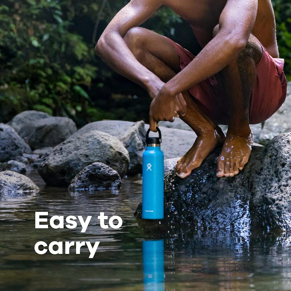 Hydro Flask Καπάκι Standard Flex – Μαύρο (SF0001)