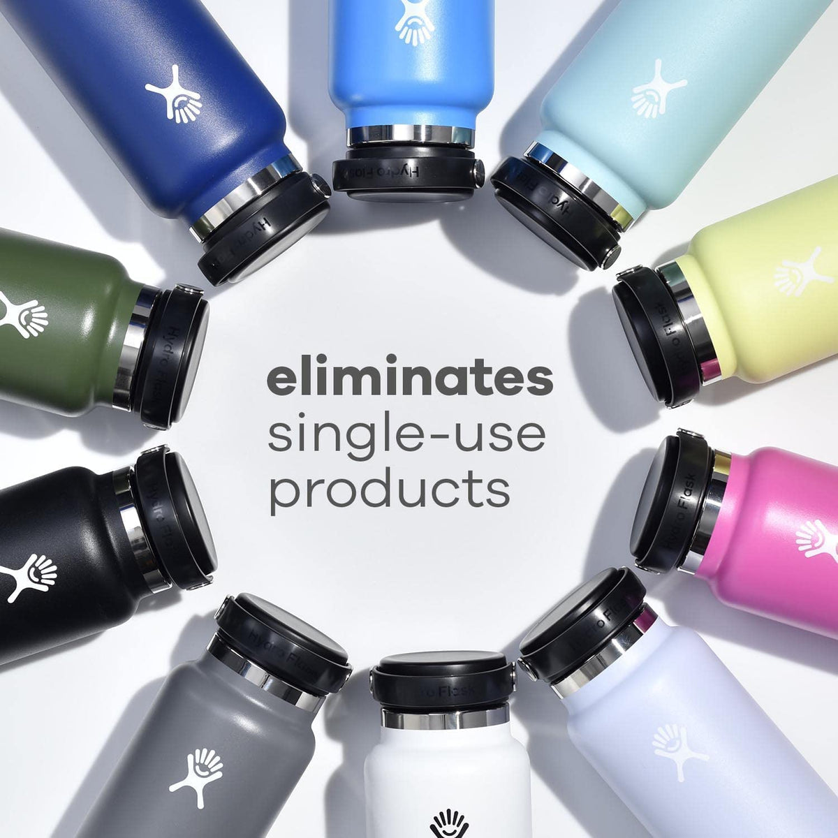 Hydro Flask Καπάκι Press-In Medium – Μαύρο (CPLM001)