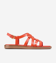 Γυναικεία Kami Interwover Thong Sandals Summer Fig Leather (W36612B) - Cole Haan