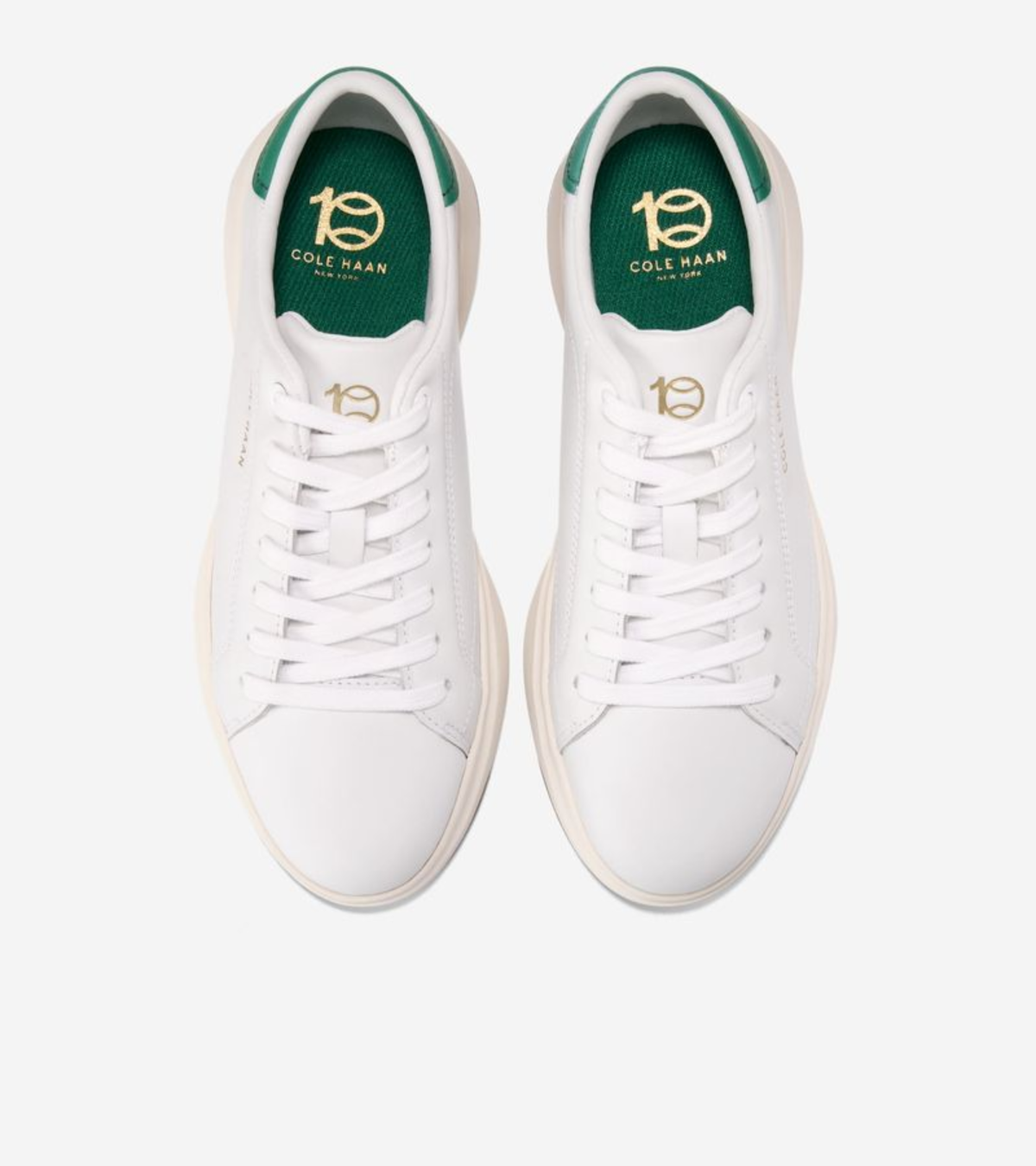 Γυναικεία GrandPrø Tennis 2.0 Sneakers Optic White-Green Jacket-Ivory (W36223B) - Cole Haan