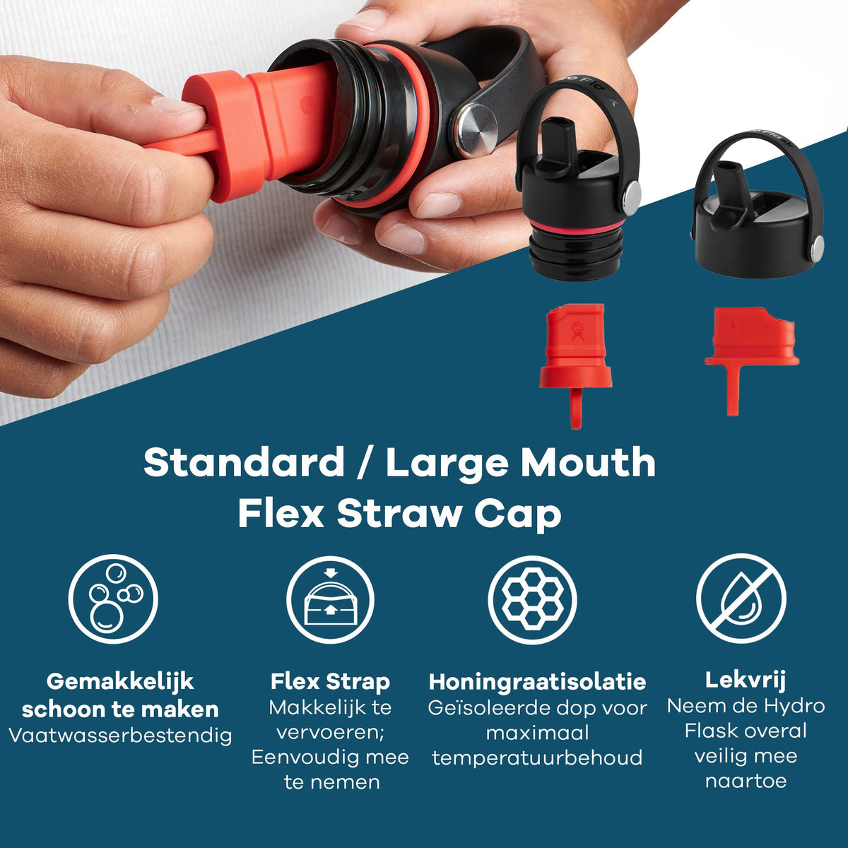 Hydro Flask Μπουκάλι Wide Mouth 946 ml – Ροζ (W32BTS678)