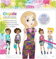 CRAYOLA CREATIONS FASHION SKETC SET