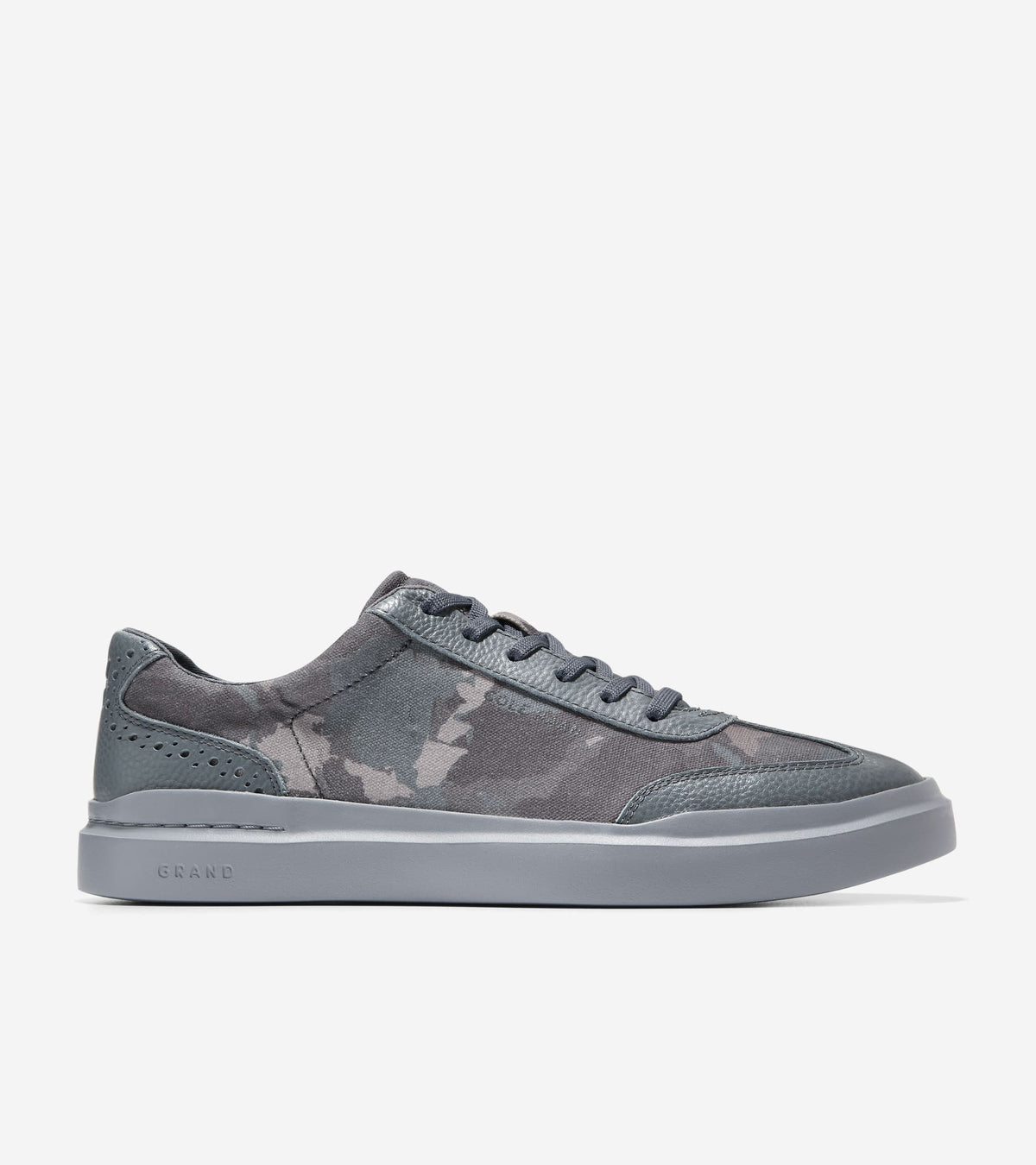Ανδρικά GrandPrø Rally Canvas T-Toe Sneakers Turbulence Camo-Harbor Mist (C37439M) - Cole Haan