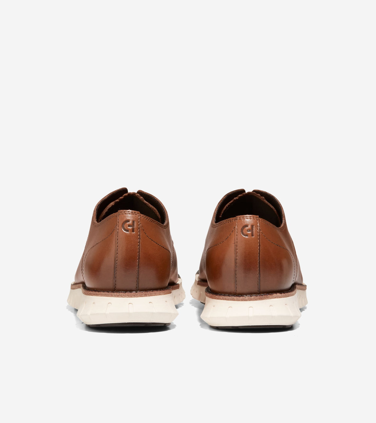 Ανδρικά ZERØGRAND Remastered Plain Toe Oxfords British Tan-Ivory (C38840M) - Cole Haan