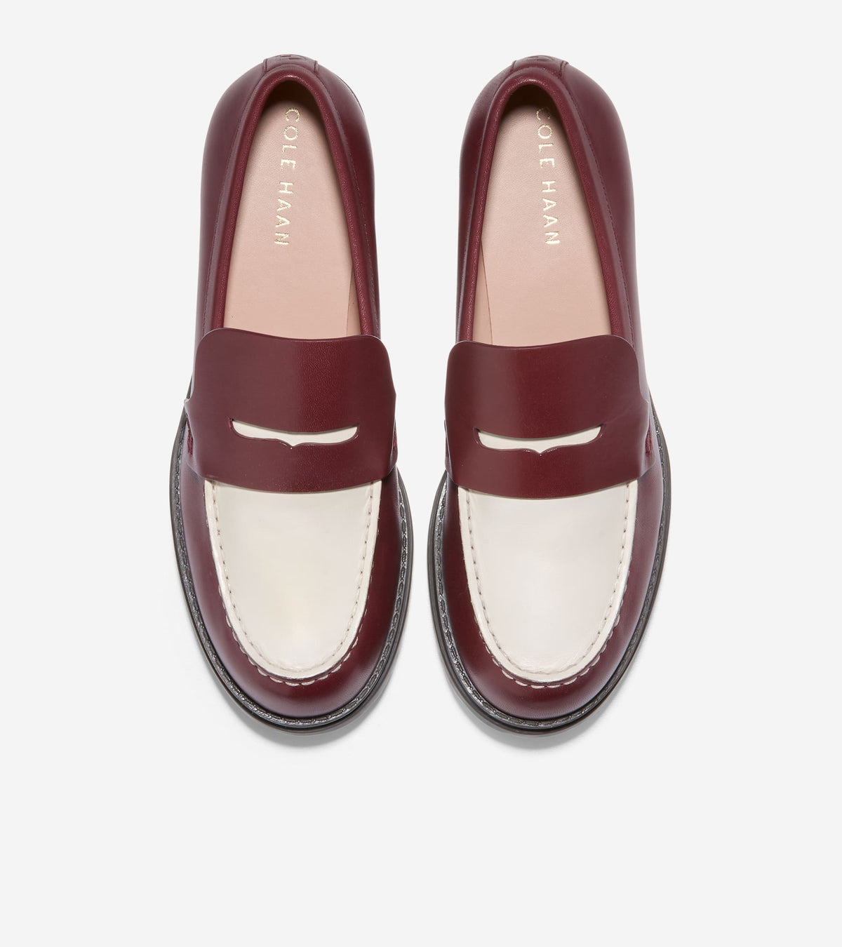 Γυναικεία Camea Penny Loafer Bloodstone-Ivory (W28817B) - Cole Haan