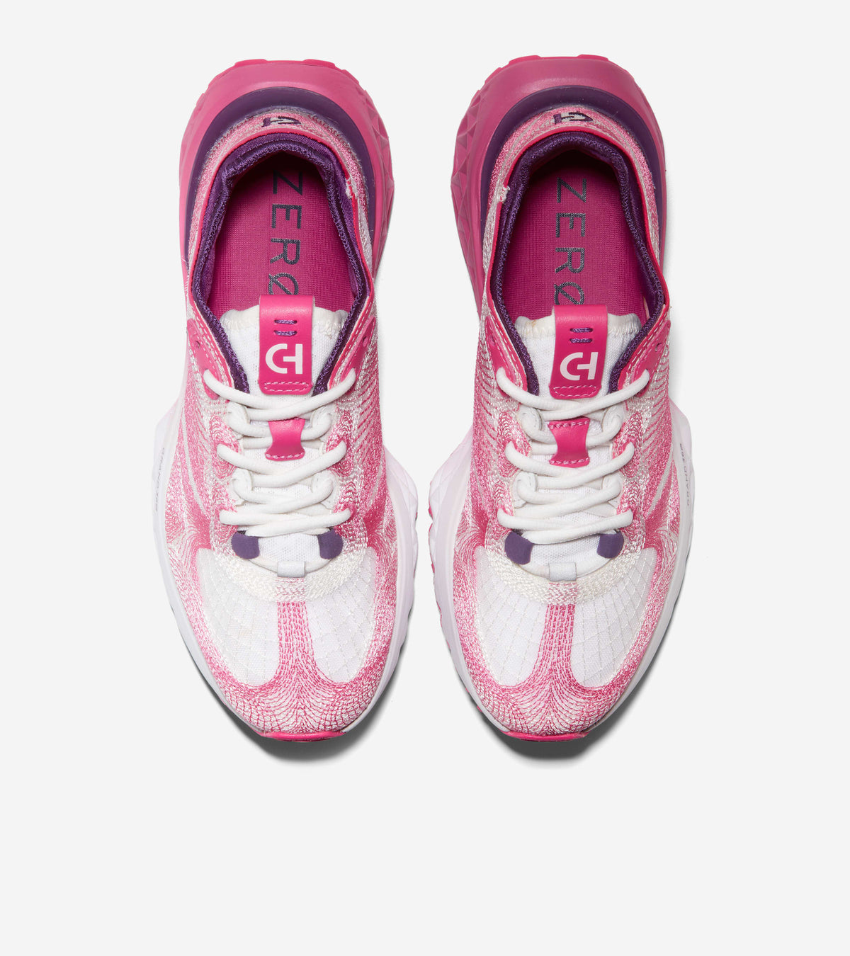 Γυναικεία 5.ZERØGRAND Embrostitch Running Sneakers Pink Yarrow-Blackberry Cordial-White Optic (W30063C) - Cole Haan