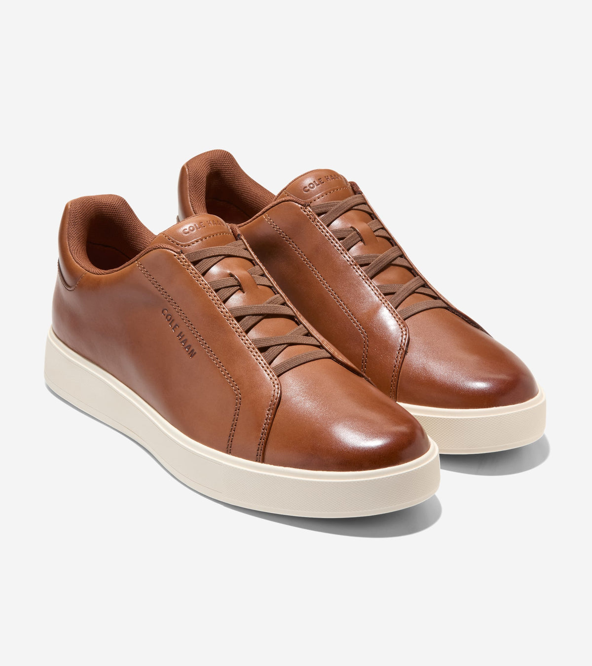 Ανδρικά GrandPrø Luxe Slip-On Sneakers British Tan-Ivory (C43941M) - Cole Haan