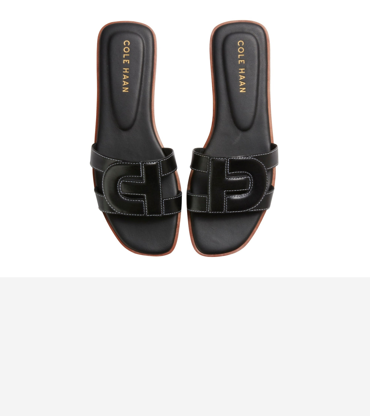 Γυναικεία Chrisee Slide Sandals Black (W29326B) - Cole Haan