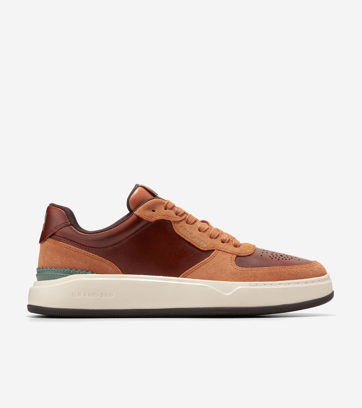 Ανδρικά GrandPrø Crossover Sneakers Acorn Brown-Trellis-Ivory (C38995M) - Cole Haan