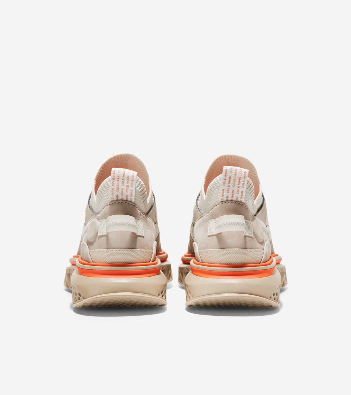 Ανδρικά 5.ZERØGRAND WRK Sneakers Silver Birch-Cobblestone-Scarlett Orange (C36974W) - Cole Haan