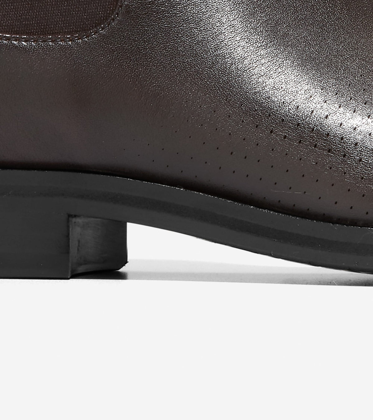 Ανδρικά Washington Grand Laser Chelsea Boots Dark Chocolate-Black (C38376M) - Cole Haan