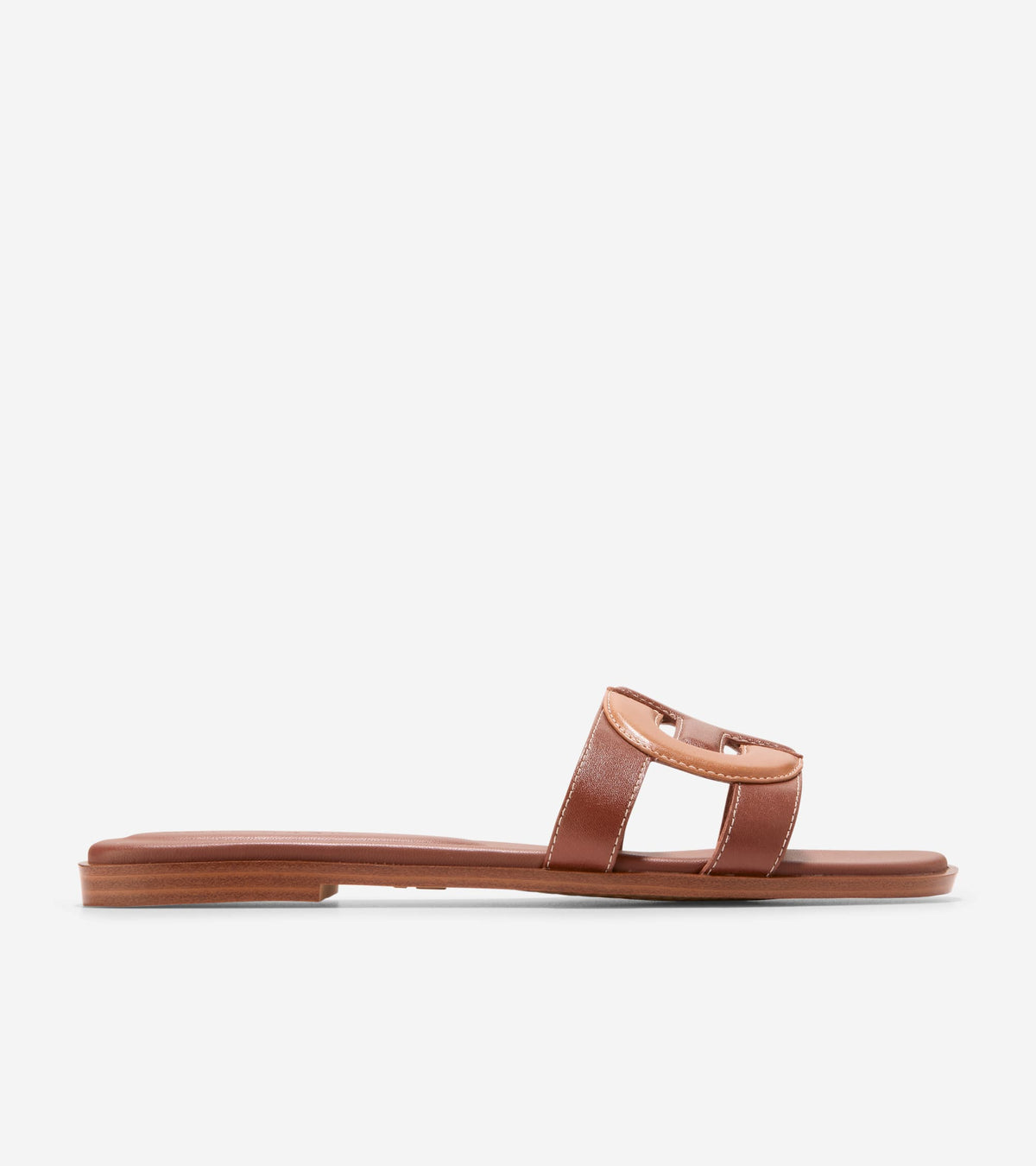 Γυναικεία Chrisee Slide Sandals Dark Cuoio Brown-Pecan (W29329B) - Cole Haan