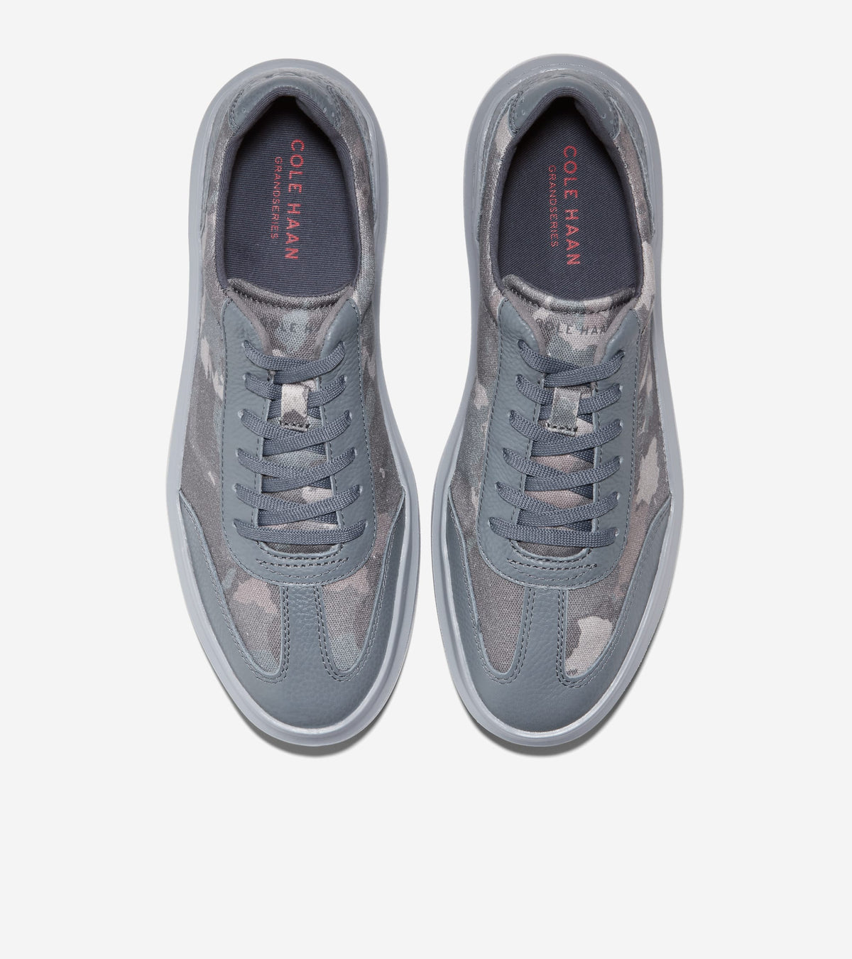 Ανδρικά GrandPrø Rally Canvas T-Toe Sneakers Turbulence Camo-Harbor Mist (C37439M) - Cole Haan