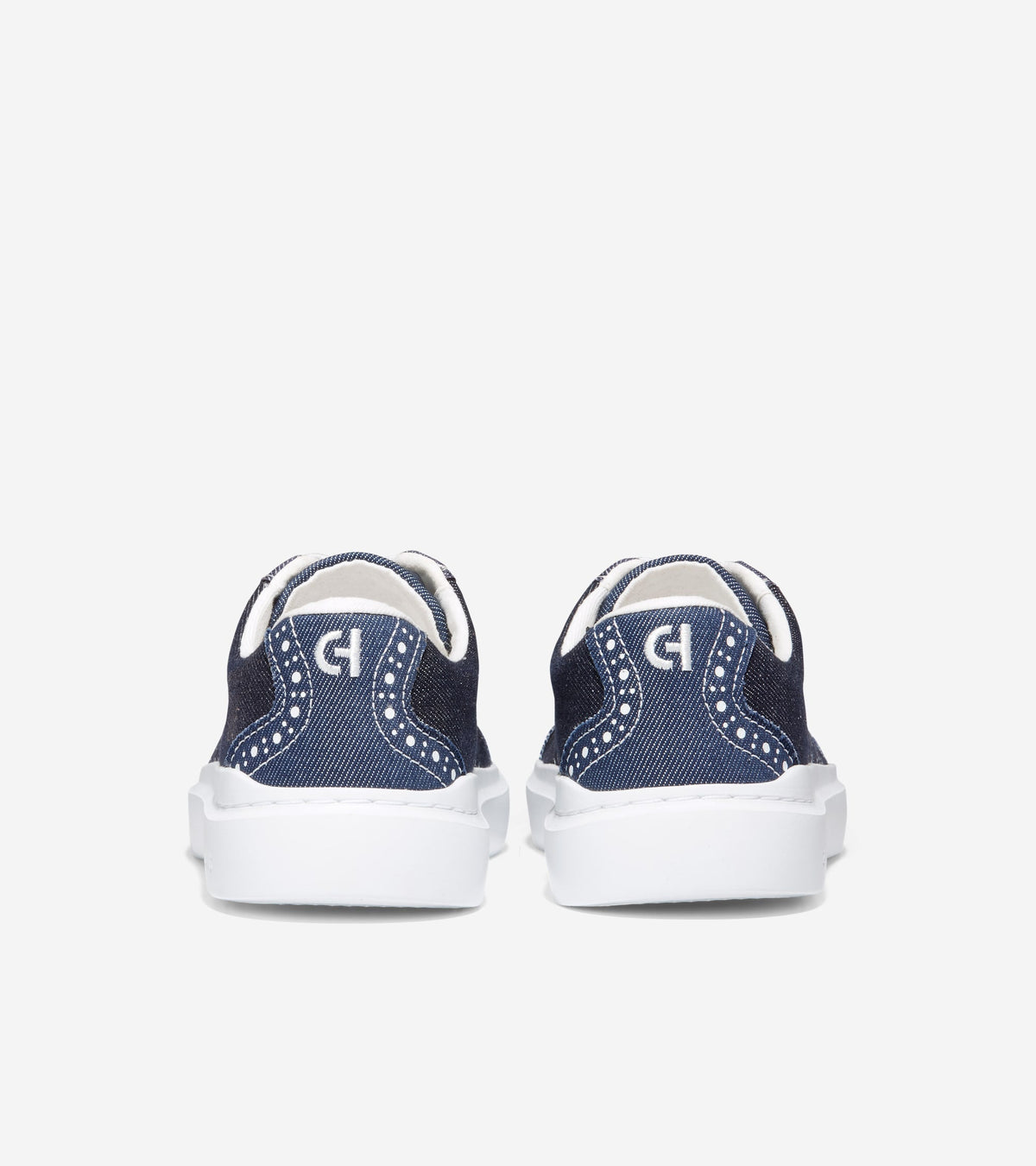 Γυναικεία GrandPrø Rally Canvas T-Toe Sneakers Blue Denim-Optic White (W29599B) - Cole Haan