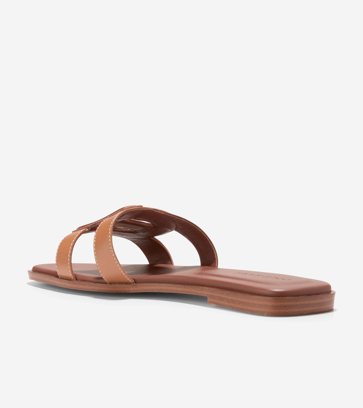 Γυναικεία Chrisee Slide Sandals Dark Cuoio Brown-Pecan (W29329B) - Cole Haan