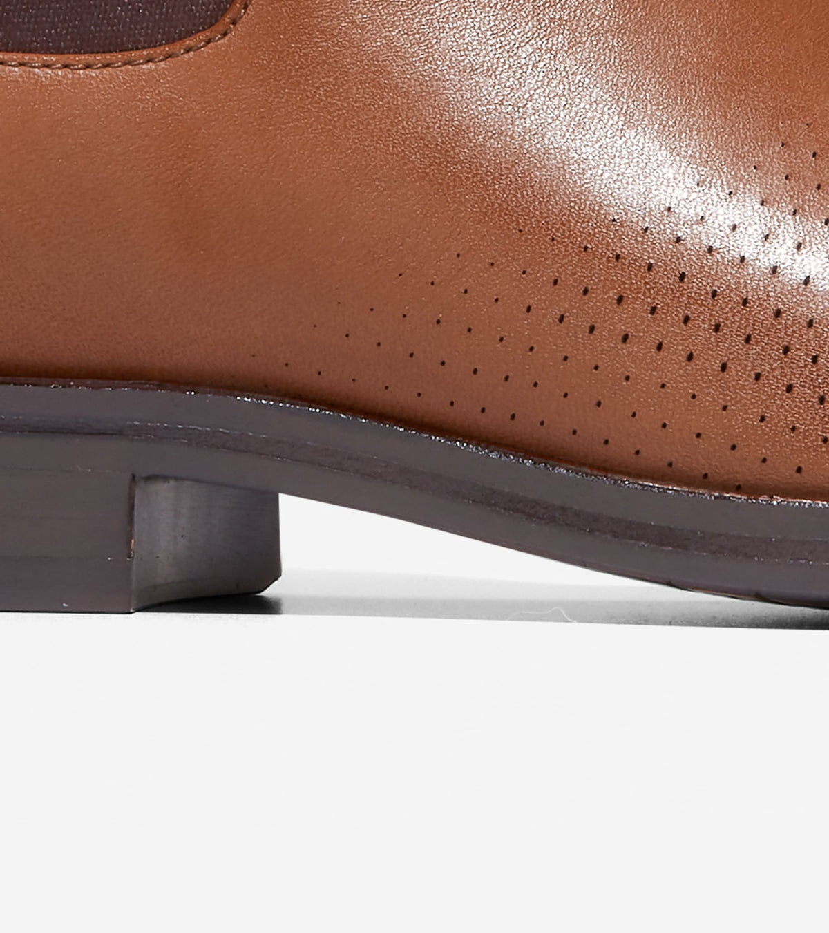 Ανδρικά Washington Grand Laser Chelsea Boots British Tan-Dark Chocolate (C38374M) - Cole Haan