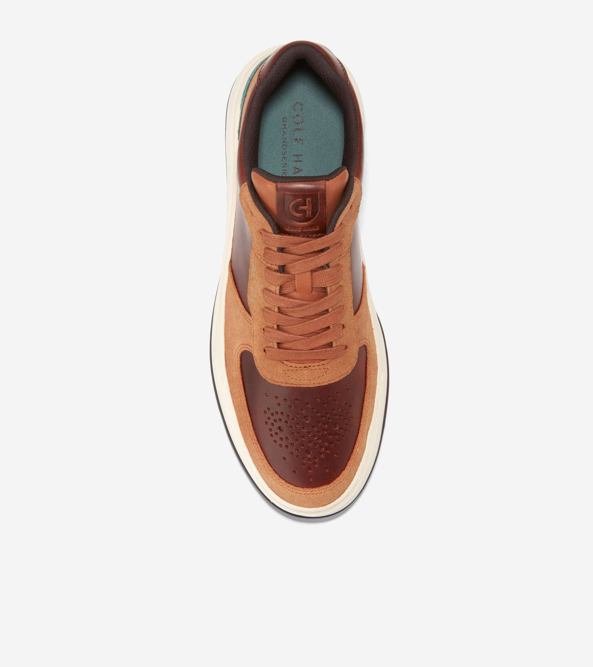 Ανδρικά GrandPrø Crossover Sneakers Acorn Brown-Trellis-Ivory (C38995M) - Cole Haan