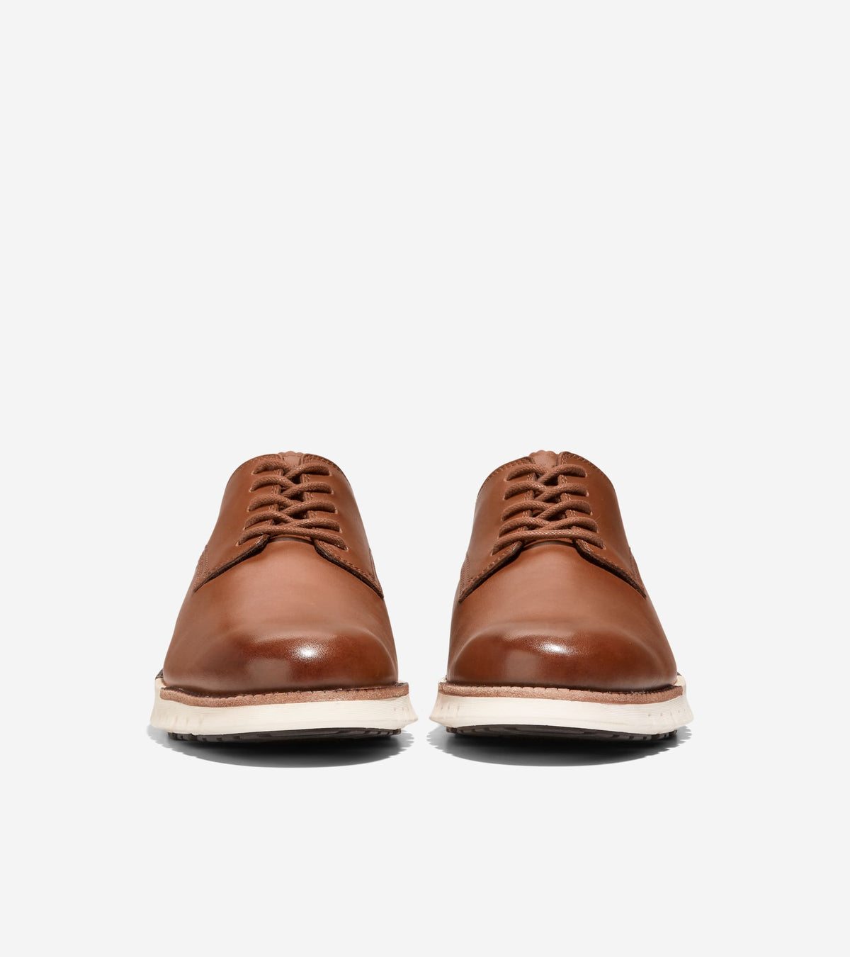 Ανδρικά ZERØGRAND Remastered Plain Toe Oxfords British Tan-Ivory (C38840M) - Cole Haan