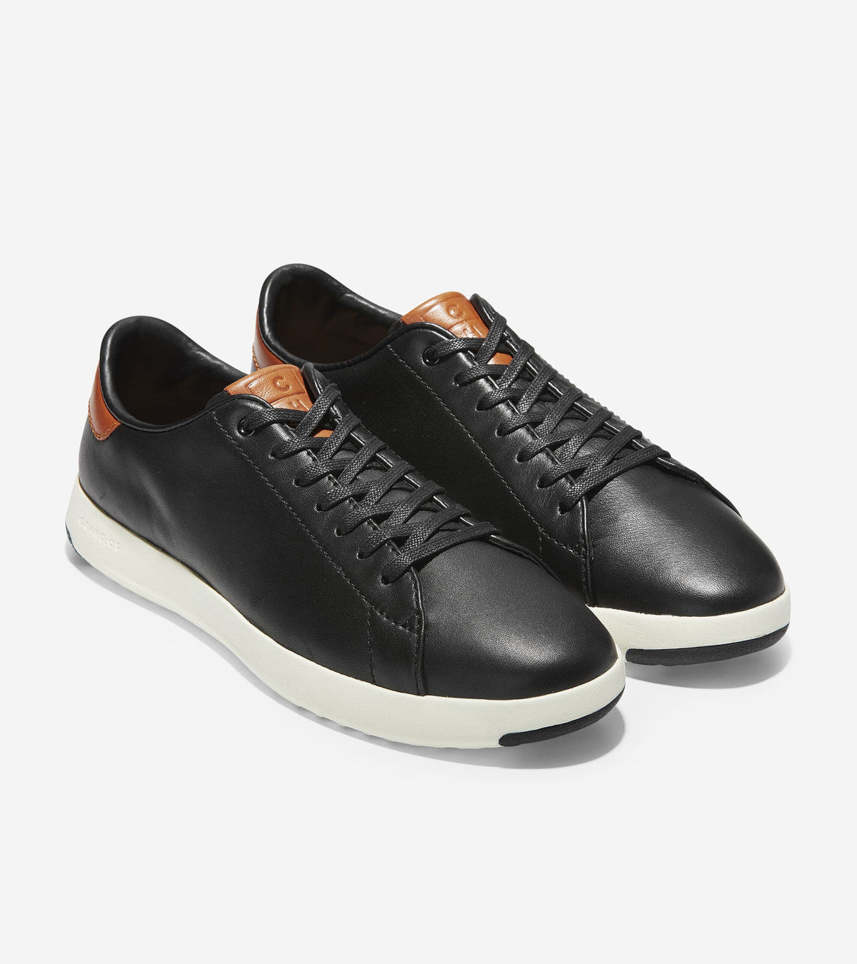 Ανδρικά GrandPrø Tennis Sneakers Black-british Tan (C23877) - Cole Haan