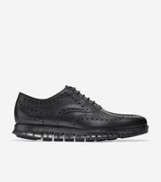 Ανδρικά ZERØGRAND Wingtip Oxford Black-black (C20719) - Cole Haan