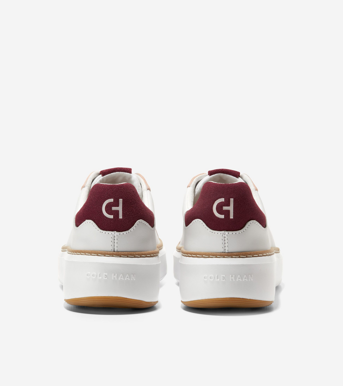 Γυναικεία GrandPrø Topspin Sneaker Bordeaux White-Syrah (W28062C) - Cole Haan