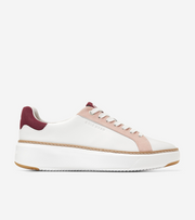 Γυναικεία GrandPrø Topspin Sneaker Bordeaux White-Syrah (W28062C) - Cole Haan