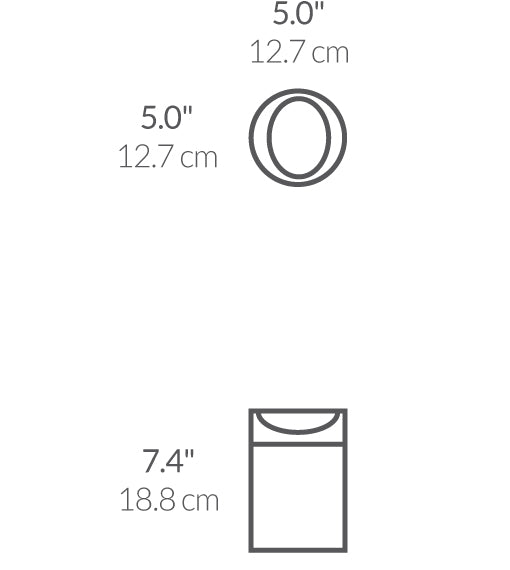 Μίνι Κάδος Απορριμμάτων 1,5L - CW2084 Simplehuman