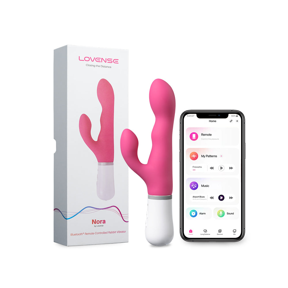 Lovense Nora Bluetooth Rabbit Vibrator 20cm