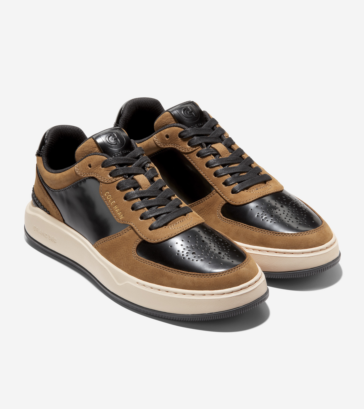 Ανδρικά GrandPrø Crossover Sneaker BLACK/CH GOLDEN TOFFEE/IVORY (C37399W) - Cole Haan