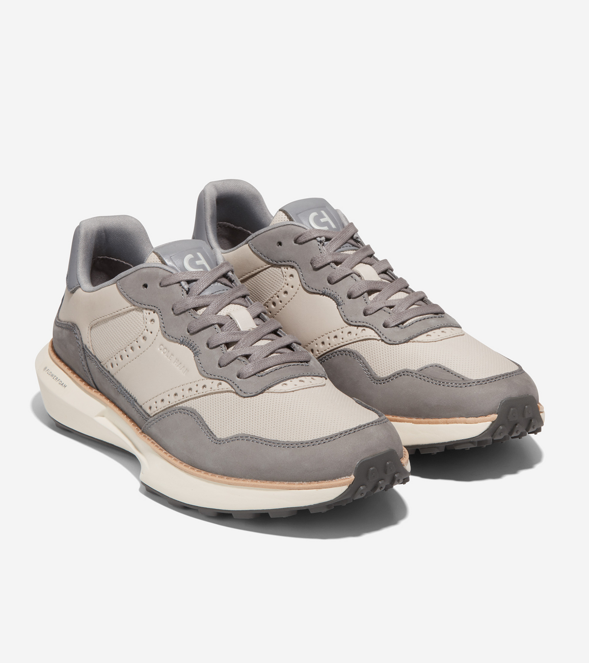 Ανδρικά GrandPrø Ashland Sneaker QUIET SHADE/ GREY PINSTRIPE/ PALOMA (C37778W) - Cole Haan
