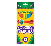 Crayola Χρωματιστά Μολύβια – Σετ 12 Τεμαχίων