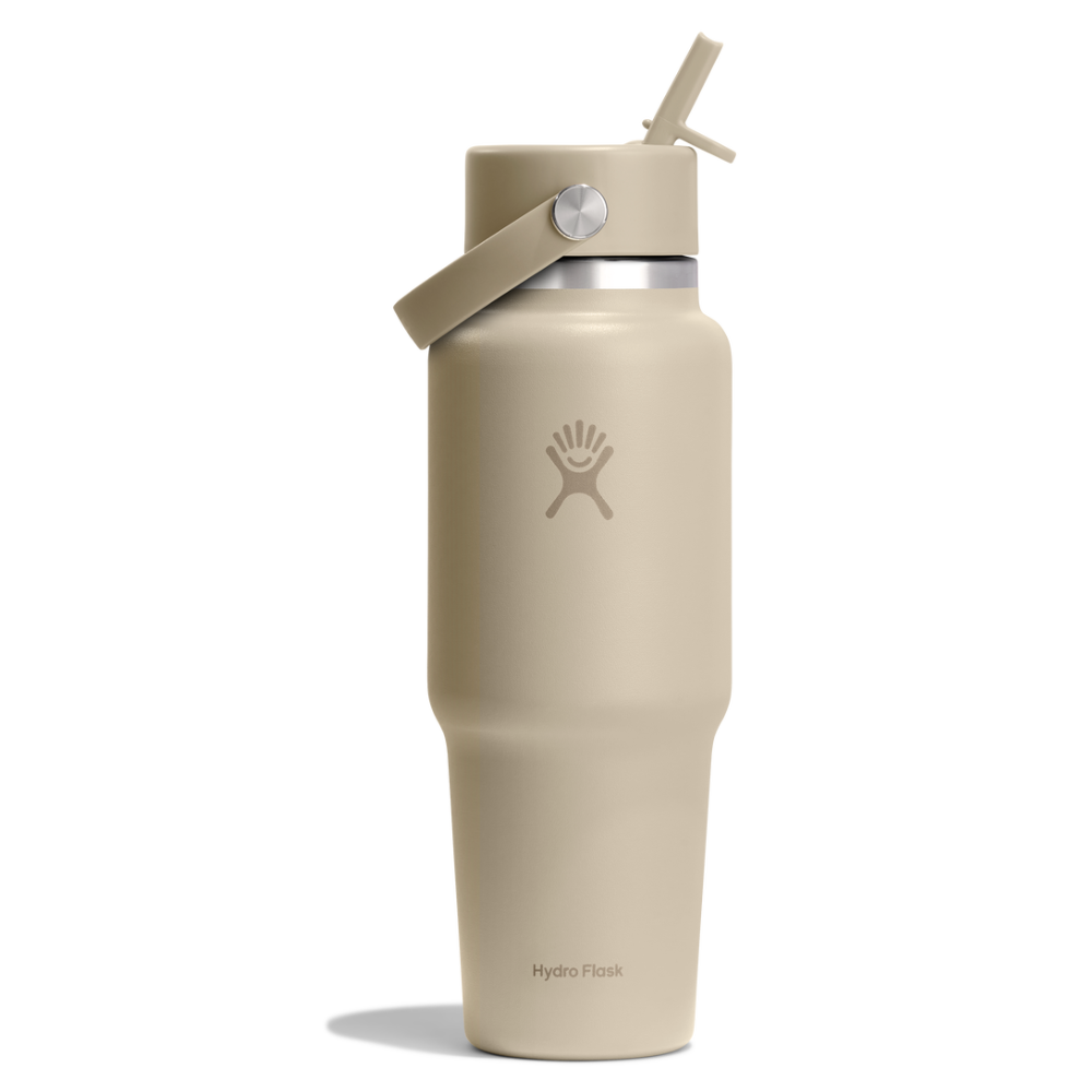 Hydro Flask Μπουκάλι Wide Mouth Flex Straw Travel 946 ml – Oat (WT32CFS114)