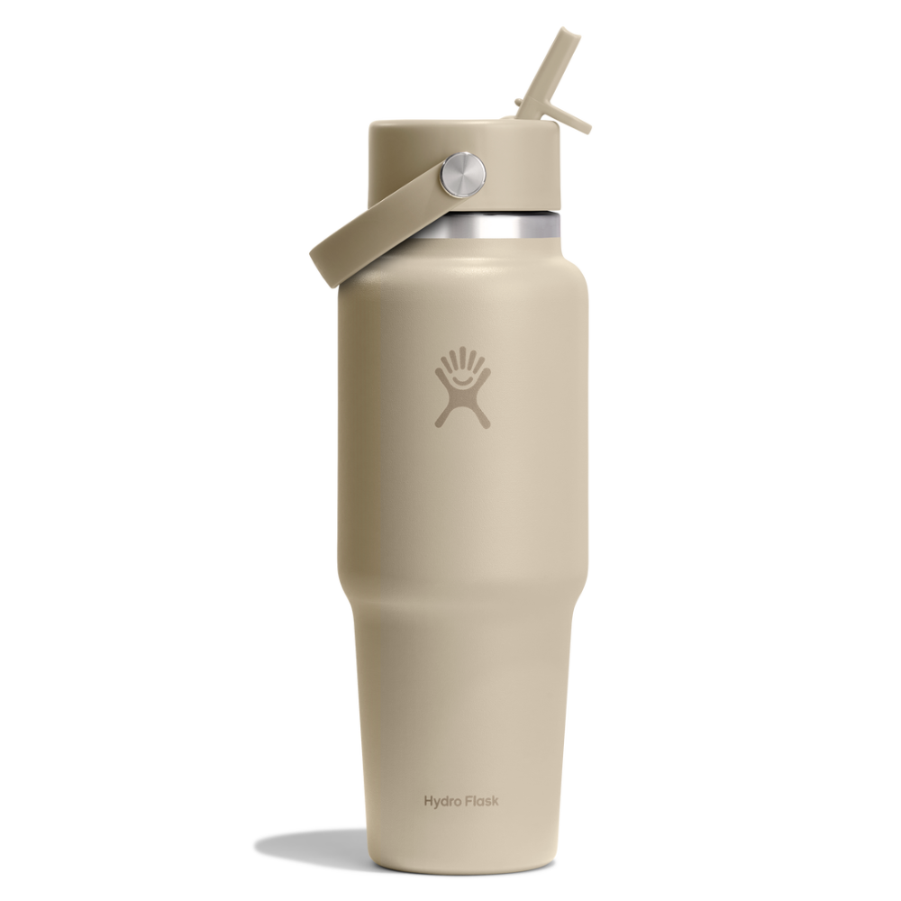 Hydro Flask Μπουκάλι Wide Mouth Flex Straw Travel 946 ml – Oat (WT32CFS114)