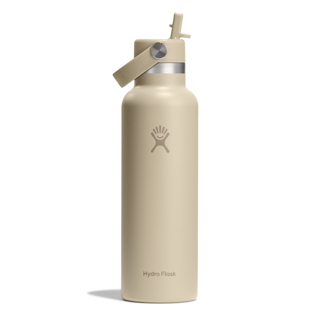 Hydro Flask Μπουκάλι Standard Mouth Flex Straw Cap 621 ml – Oat (S21CFS114)