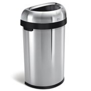 Ημικυκλικός Ανοιχτός Κάδος Απορριμμάτων 60L - CW1468 Simplehuman