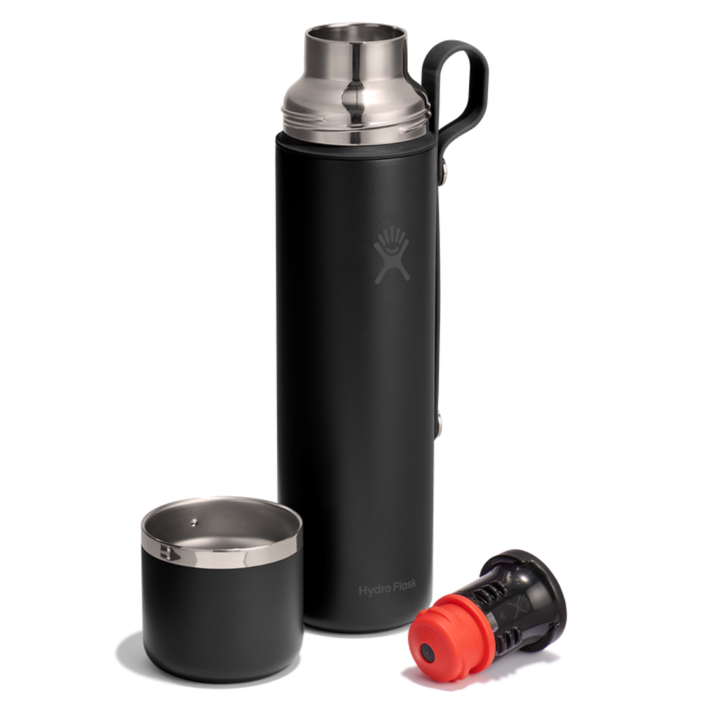 Hydro Flask Θερμός με Κούπα Hot Flask & Cup 1065 ml – Black (FLC36001)