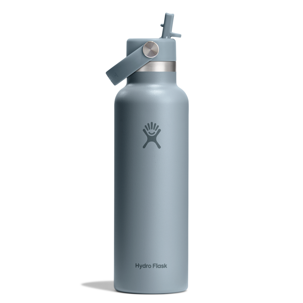 Hydro Flask Μπουκάλι Standard Mouth Flex Straw Cap 621 ml – Shale Gray (S21CFS043)