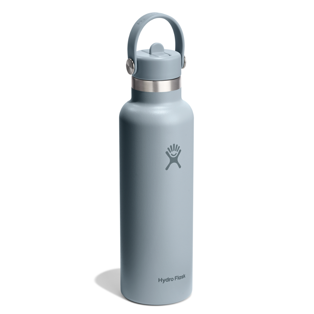 Hydro Flask Μπουκάλι Standard Mouth Flex Straw Cap 621 ml – Shale Gray (S21CFS043)