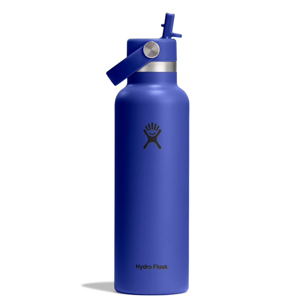 Hydro Flask Μπουκάλι Standard Mouth Flex Straw Cap 621 ml – Capri Blue (S21CFS382)