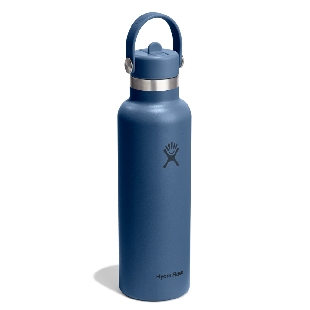 Hydro Flask Μπουκάλι Standard Mouth Flex Straw Cap 621 ml – Harbor Blue (S21CFS384)