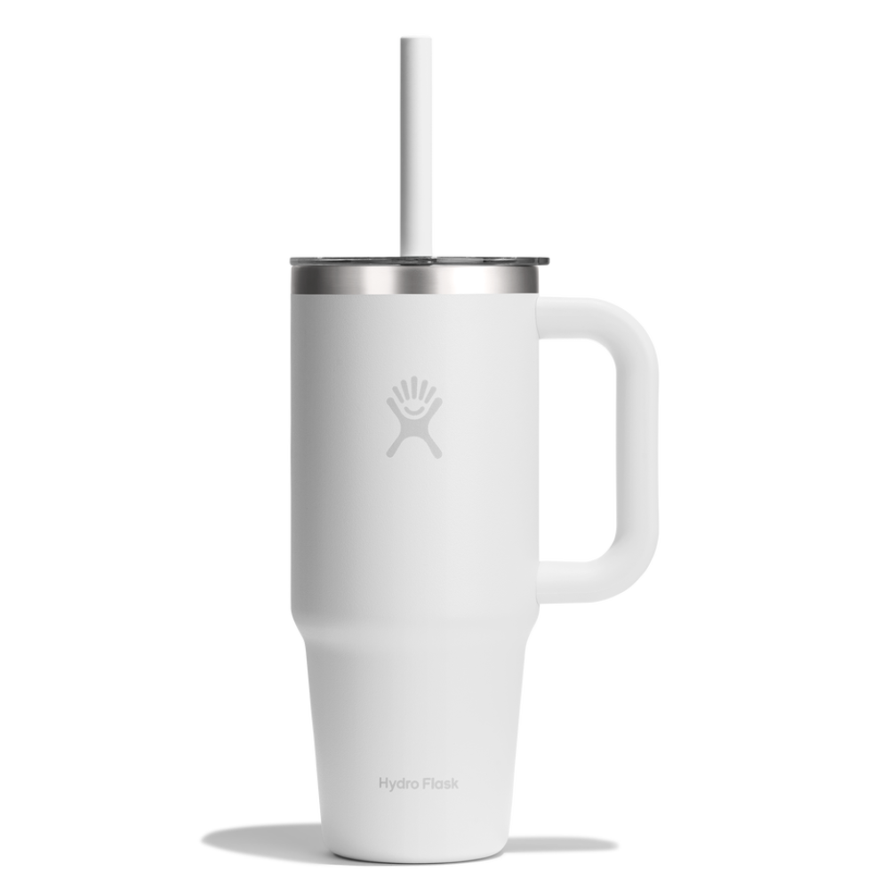 Hydro Flask Ποτήρι All Around™ Travel Tumbler Clear Lid 710 ml – White (TT24PSCC110)