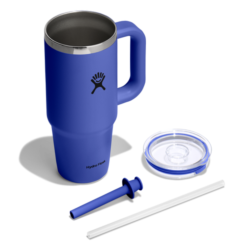 Hydro Flask Ποτήρι All Around™ Travel Tumbler Clear Lid 710 ml – Capri Blue (TT24PSCC382)