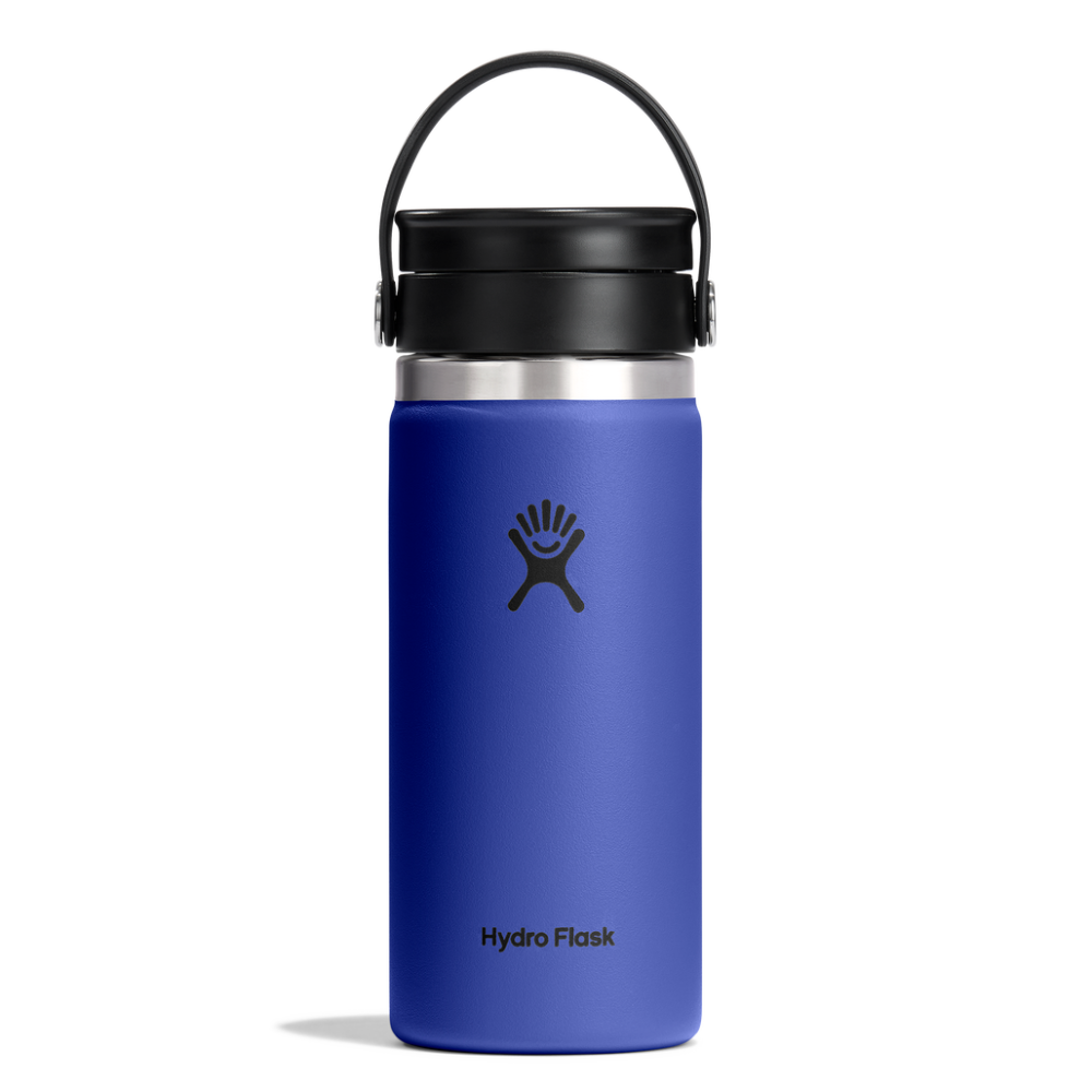 Hydro Flask Μπουκάλι Wide Mouth Flex Sip Lid 473 ml – Capri Blue (W16BCX382)
