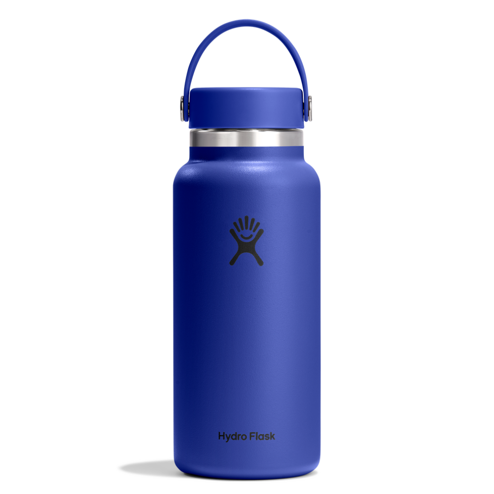Hydro Flask Μπουκάλι Wide Mouth Flex Cap 946 ml – Capri Blue (W32CTS382)