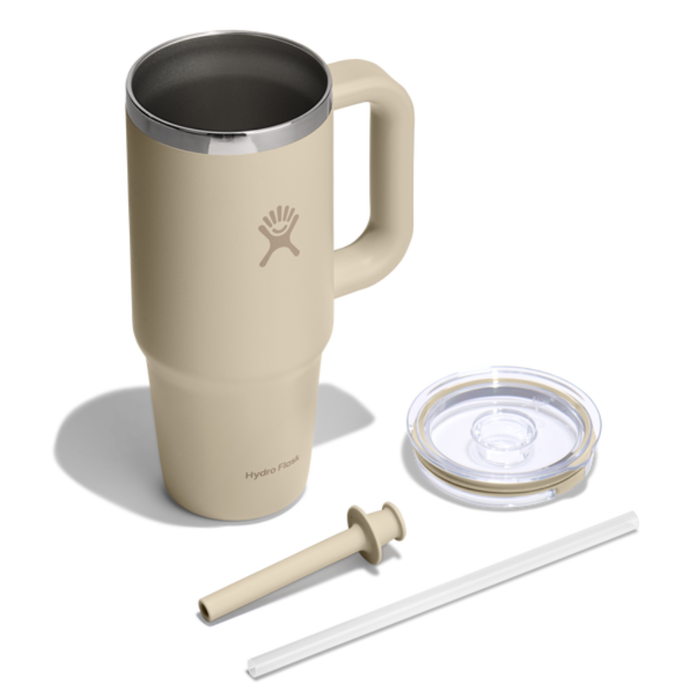 Hydro Flask Ποτήρι All Around™ Travel Tumbler Clear Lid 710 ml – Oat (TT24PSCC114)