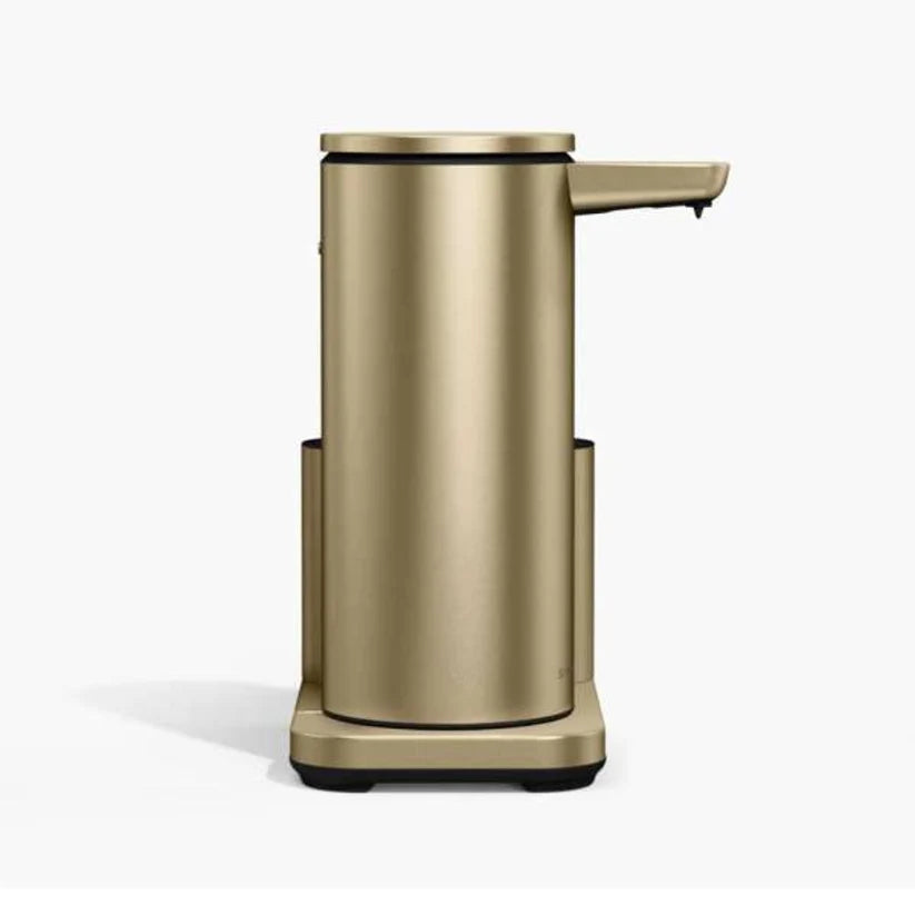 simplehuman Αντλία Σαπουνιού με Αισθητήρα Pulse 414 ml Matte Gold (ST1106)