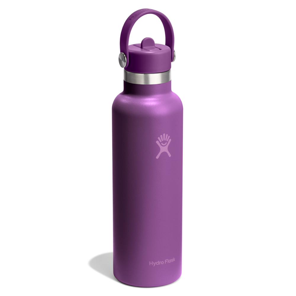 Hydro Flask Μπουκάλι Standard Mouth Flex Straw Cap 621 ml – Beachplum (S21CFS526)