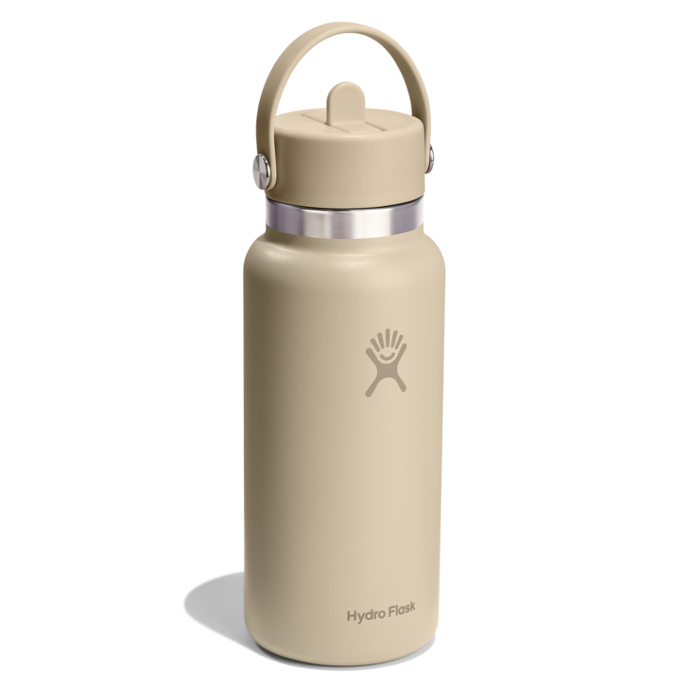 Hydro Flask Μπουκάλι Wide Mouth Flex Straw Cap 946 ml – Oat (W32CFS114)