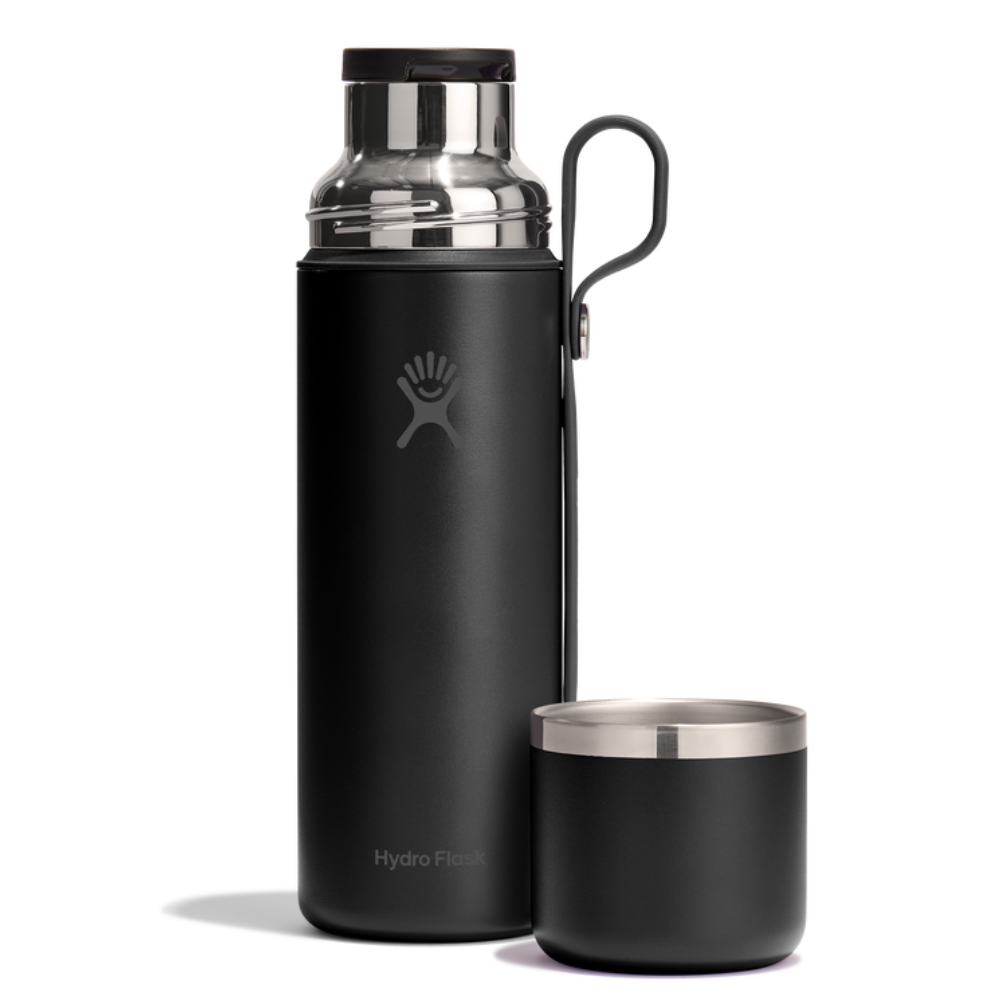 Hydro Flask Θερμός με Κούπα Hot Flask & Cup 828 ml – Black (FLC28001)
